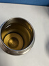 哈爾斯思諾保溫杯茶水分離泡茶杯304不銹鋼水杯子泡茶男商務(wù)送長(cháng)輩禮物 金色400ml 曬單實(shí)拍圖
