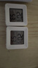電子溫濕度計小米米家同款笑臉顯示天氣高精準家用嬰兒房溫度表濕度表壁掛式干濕顯示濕度計 【兩個(gè)裝】白色 曬單實(shí)拍圖