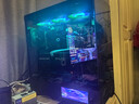 瓦爾基里（VALKYRIE）VK03 BLACK 黑色 ATX 游戲電腦臺式機箱 支持360水冷 6.2吋觸摸屏 270°海景房 曬單實(shí)拍圖