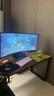 三星（SAMSUNG）40英寸 G75F 180Hz WUHD 4K 1000R 曲面帶魚(yú) HDR600 旋轉升降 玄龍騎士電競顯示器 LS40FG756ECXXF 曬單實(shí)拍圖