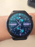 華為（HUAWEI）手表WATCH GT 6【七倉次日達】運動(dòng)智能兩周續航藍牙通話(huà)體溫心率血氧健康監測送男女朋友禮物pro5 46mm雅丹黑【皮表帶+貼膜】 曬單實(shí)拍圖