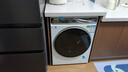 海爾（Haier）云溪4.0系列583W滾筒洗衣機全自動(dòng)10公斤超薄家用家電國家補貼 京東自營(yíng)  一級能效以舊換新內衣洗 曬單實(shí)拍圖