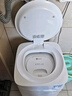美的（Midea）迷你洗衣機 MB30VH36E 3KG嬰兒小型兒童內衣洗衣機 全自動(dòng)波輪 高溫煮洗 除菌除螨宿舍 以舊換新 曬單實(shí)拍圖