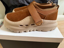 百麗松松靴男士厚底休閑保暖毛毛鞋冬季棉鞋雪地靴A2245DM5 棕色 43 曬單實(shí)拍圖