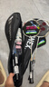 YONEX尤尼克斯羽毛球拍全碳素弓箭對拍套裝ARC5I附手膠拍包尼龍球 曬單實(shí)拍圖