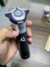 飛利浦（PHILIPS）剃須刀電動(dòng)2025年新品 3系旋風(fēng)PRO男士刮胡須刀 實(shí)用生日禮物送男友老公送父親 【柔和親膚丨敏感肌適用】紫色 曬單實(shí)拍圖