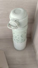 格非爾（Good fell）史努比陶瓷內膽兒童保溫杯小學(xué)生上學(xué)專(zhuān)用三飲杯便攜飲水吸管水壺 綠色480ml【316陶瓷覆層內膽+一杯三飲】 曬單實(shí)拍圖