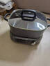 九陽(yáng)（Joyoung）電火鍋IH秒涮火鍋專(zhuān)用鍋電磁爐電磁加熱2200W多功能鍋6L烤涮分體式電煮鍋鴛鴦鍋HG60-G855 曬單實(shí)拍圖