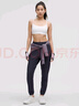 lululemon丨Adapted State 女士高腰拉絨運動(dòng)褲 LW5EHZA 夜幕黑 L 曬單實(shí)拍圖