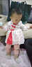 雙魚(yú)兔（SHUAGNYUTU）2025韓版長(cháng)袖嬰幼兒女童公主裙1-2-3-4歲女寶寶連衣裙春秋裝新款 黃色 碎花裙 73 建議身高73厘米左右 曬單實(shí)拍圖