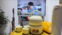 希格鯊酒精燈爐溫茶器茶具套裝圍爐煮茶家用室內功夫小茶壺陶瓷蠟燭爐子 素白溫茶爐+望月提梁壺+四杯 【圖上可見(jiàn)】 曬單實(shí)拍圖