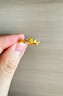 周六福5G工藝告白玫瑰黃金戒指女生日禮物A0113011活口14號(hào)約2.11g 曬單實(shí)拍圖