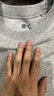 優(yōu)衣庫(kù)合作款男裝女裝寬松衛(wèi)衣長(zhǎng)袖運(yùn)動(dòng)衫休閑上衣秋冬新款481040 03 灰色 M /170/92A 曬單實(shí)拍圖