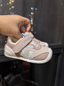 基諾浦嬰兒步前鞋 2025秋季軟底寶寶地板鞋 男女兒童學(xué)步鞋GB2471 粉色_白色 19.5 120mm 適合腳長(cháng)116-124mm 曬單實(shí)拍圖