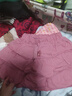 ASK JUNIOR嬰幼裙子夏季兒童蛋糕裙女童防走光半截裙透氣公主裙 粉色 130 曬單實(shí)拍圖