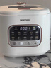 摩動(dòng)智能電飯煲小型微壓3L米飯鍋家用電飯鍋多功能蒸煮一體2-5人涂層3升24小時(shí)預約多功能 MD-FB03W-L 曬單實(shí)拍圖