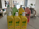 斧頭牌洗潔精AXE洗滌靈廚房洗碗液果蔬餐具清洗劑3瓶 檸檬500g1泵2補 曬單實(shí)拍圖
