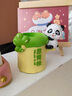 杞樂(lè )生日禮物女可愛(ài)熊貓大容量收納筆筒創(chuàng  )意桌面擺件男孩學(xué)生伴手禮品 熊貓筆筒（放輕松） 曬單實(shí)拍圖