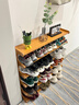 木雙福鞋架簡(jiǎn)易家用門(mén)口多層入戶(hù)鞋柜客廳小型宿舍收納置物架 曬單實(shí)拍圖