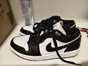 Jordan休閑鞋男女熊貓AJ 1喬丹JORDAN 1低幫運動(dòng)鞋DC0774-101黑白42 曬單實(shí)拍圖