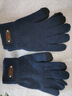 觸屏手套男女款冬季騎車(chē)防寒加厚加絨冬天學(xué)生保暖騎行手套 A041藏青色2雙全指手套 副 曬單實(shí)拍圖