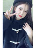 春乏2026春秋中長(cháng)款加絨加厚牛角扣毛呢外套女連帽小個(gè)子呢子大衣女 黑色【寬松版型,卡碼拍小】 M 建議115-125斤【寬松版型,卡碼拍小】 曬單實(shí)拍圖