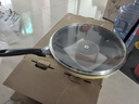 北鼎（Buydeem）32cm不粘鍋炒菜鍋平底鍋煎炒鍋輕煙聚油小鵝黃電磁爐燃氣灶通用 曬單實(shí)拍圖
