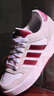 adidas「小鋸齒」D-PAD CLASSIC美高風(fēng)籃球風(fēng)板鞋男女阿迪達斯 白色/淺灰/深紅色   38 曬單實(shí)拍圖