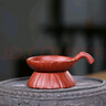 紫來(lái)順茶葉過(guò)濾網(wǎng)茶漏宜興紫砂過(guò)濾器純手工茶網(wǎng)一體茶水分離夫茶具配件 蓮蓬款-紅 曬單實(shí)拍圖