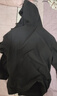 駱駝（CAMEL）薄絨風(fēng)衣女戶(hù)外防潑水修身梭織外套 J23CAYL6066 幻影黑 M 曬單實(shí)拍圖