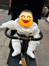 乖奇熊【暖護棉】嬰幼兒夾棉連體衣秋冬季保暖棉服寶寶加厚抗菌哈衣爬服 曬單實(shí)拍圖