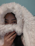 YSO【禮物系列】睡袍女秋冬珊瑚絨甜美兔子連帽加絨睡衣女家居服  S 曬單實(shí)拍圖