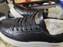 金利來(lái)（Goldlion）男鞋25春季新品板鞋厚底增高舒適百搭休閑鞋G578510344AAE黑42 曬單實(shí)拍圖