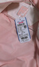 鴻星爾克（ERKE）童裝男女童外套兒童中大童防風(fēng)連帽風(fēng)衣【三防科技】沉靜粉140 曬單實(shí)拍圖