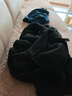 鴨鴨（YAYA）搖粒絨外套男女春秋季同款抓絨城市輕戶(hù)外休閑純色上衣衣開(kāi)衫K 黑色（女款） L 曬單實(shí)拍圖
