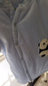 小三月嬰兒保暖上衣秋冬加絨加厚嬰幼兒內膽棉衣服男女寶寶加厚外套棉襖 A107-S國寶熊貓藍 【夾層絲綿】 90 cm 建議21-26斤 曬單實(shí)拍圖