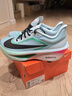 耐克男子輕便專(zhuān)業(yè)跑步鞋冬季公路競速碳板NIKE ZOOM FLY 6 FN8454 402冰河藍/黑/透明粉/驚喜綠 44.5 曬單實(shí)拍圖