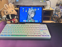 前行者【立省15%】X87Pro/Ultra無(wú)線(xiàn)機械鍵盤(pán)有線(xiàn)藍牙三模gas客制化游戲電競磁軸辦公專(zhuān)用側刻電腦筆記本 白色等高線(xiàn)U金蛇軸-1.2萬(wàn)mA+黑莓桌墊-推薦 曬單實(shí)拍圖