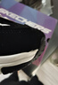 斯凱奇（Skechers）時(shí)尚綁帶絨里運動(dòng)鞋8730057 黑色/白色/BKW 37  曬單實(shí)拍圖