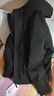 鴨鴨（YAYA）王一博同款新山系戶(hù)外登山羽絨服男女士同款2025新款休閑外套YX 黑色 L /175/92A 曬單實(shí)拍圖