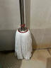奕清良品老式棉線(xiàn)拖把家用一拖凈大號棉紗墩布頭酒店工廠(chǎng)拖地吸水拖把帶桶 【1桿1頭】圓頭棉紗拖把 曬單實(shí)拍圖