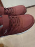 足力健大師老人鞋女中老年人冬季步行鞋加絨毛襯里暖棉鞋女式防滑軟底母親鞋 D1103暗紅女款 （送襪子） 40 曬單實(shí)拍圖