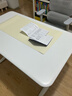 9am智能電動(dòng)升降桌Luna小白桌 站立式電腦桌學(xué)習桌 噴粉板白色 1.2m 曬單實(shí)拍圖