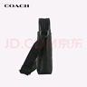 蔻馳（COACH）【品牌直供】男士HOUSTON小號單肩手提斜挎包黑色4009 曬單實(shí)拍圖