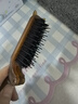 NHGAD豬鬃毛折疊式梳子便攜旅行直發(fā)卷發(fā)兩用梳學(xué)生兒童按摩編發(fā)梳 曬單實(shí)拍圖