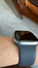 Apple/蘋(píng)果 Watch S11 智能手表GPS款46毫米深空灰色鋁金屬表殼黑色運動(dòng)型表帶M/L MEVP4CH/B 曬單實(shí)拍圖