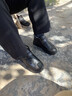 泰和源棉鞋女冬季加絨保暖媽媽鞋高幫羊毛加厚老人棉靴子防滑軟底奶奶鞋 黑色 -76139 37 曬單實(shí)拍圖