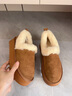 卓詩(shī)尼厚底雪地靴女2026新款冬季加絨加厚保暖棉鞋子毛毛女鞋短靴 駝色 39 曬單實(shí)拍圖