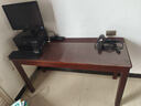 零樹(shù)全實(shí)木進(jìn)口橡膠木電腦桌辦公桌簡(jiǎn)約學(xué)習桌 胡桃色 1m SZ-06 曬單實(shí)拍圖