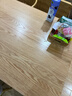 原始原素實(shí)木餐桌家用辦公桌工作臺書(shū)桌2.0米北歐日式大板長(cháng)桌L7116 曬單實(shí)拍圖